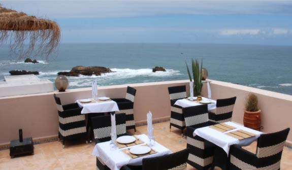 Riads de luxe à Essaouira avec la vue sur mer